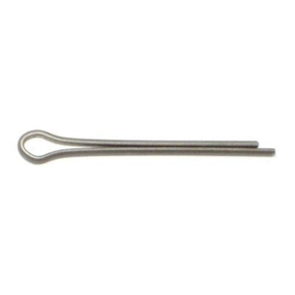 Midwest Fastener 3/32" x 1-1/4" 18-8 Stainless Steel Cotter Pins 16 16PK 74845